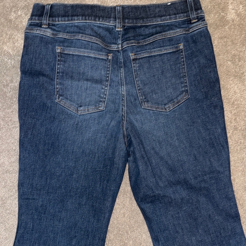 SPANX Dark Blue Flare Jeans - Picture 6 of 6